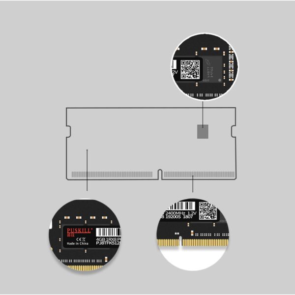 PUSKILL SODIMM Laptop RAM DDR4 4GB 8GB 16GB - Image 2