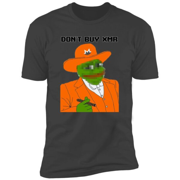 "Don't Buy XMR" Short Sleeve T-Shirt - Image 5