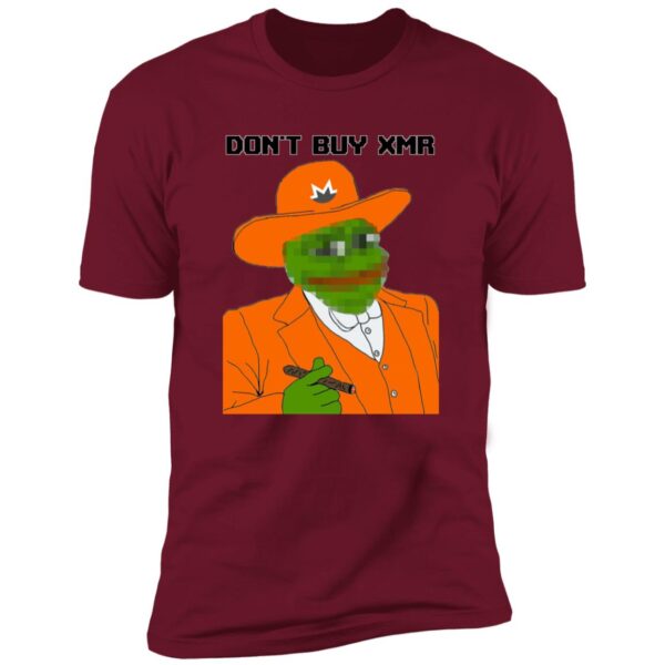 "Don't Buy XMR" Short Sleeve T-Shirt - Image 4