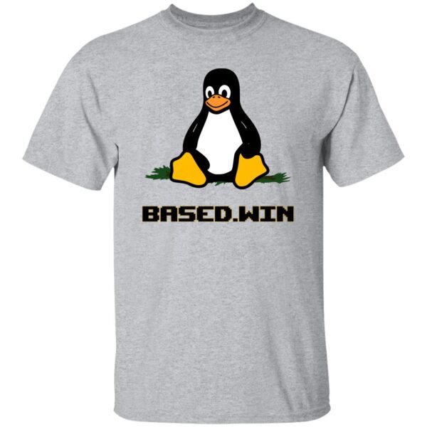 Based.win Tux T-Shirt - Image 6