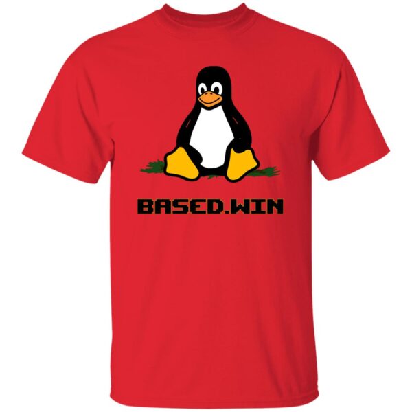 Based.win Tux T-Shirt - Image 5