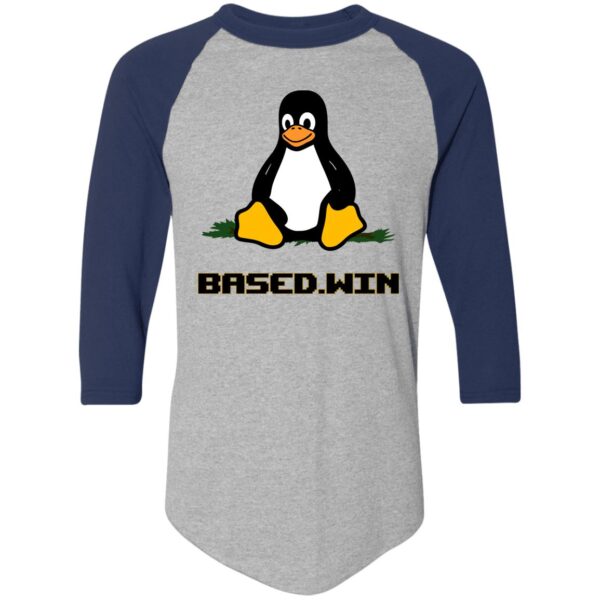 Based.win Tux Raglan Shirt - Image 5