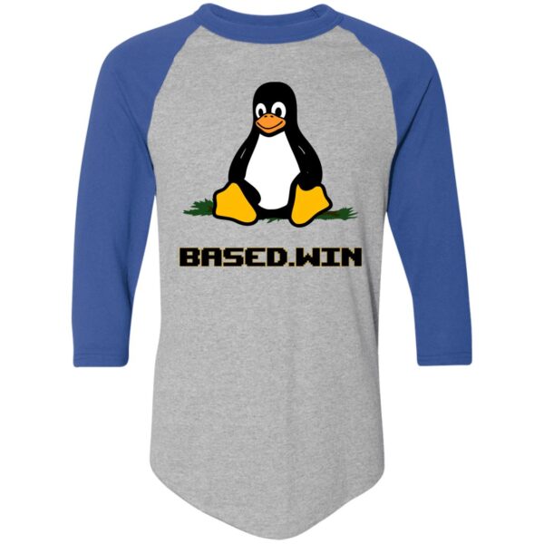 Based.win Tux Raglan Shirt - Image 6