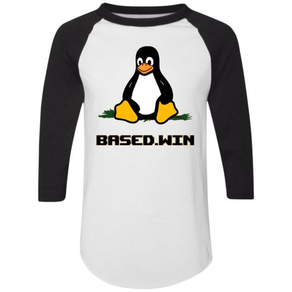 Based.win Tux Raglan Shirt - Image 7