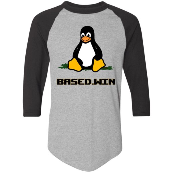 Based.win Tux Raglan Shirt