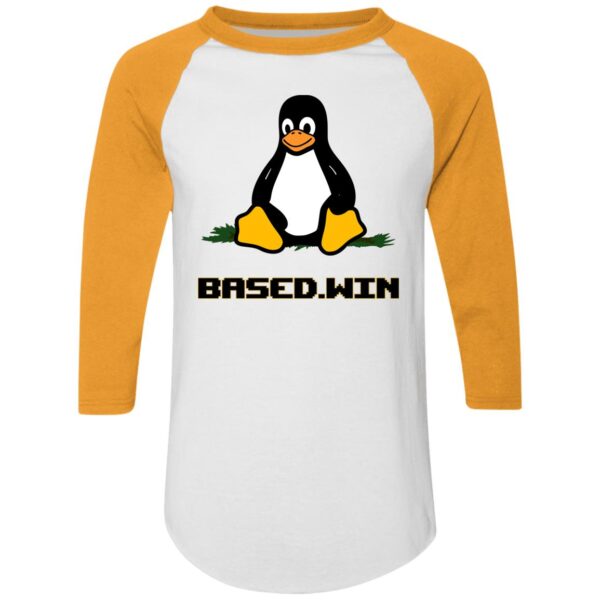 Based.win Tux Raglan Shirt - Image 8