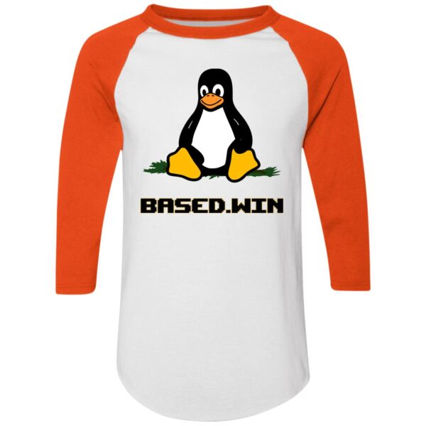 Based.win Tux Raglan Shirt - Image 10