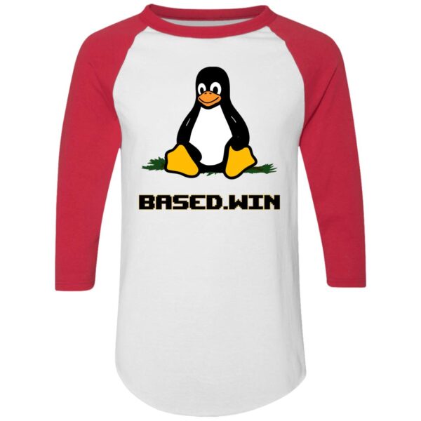 Based.win Tux Raglan Shirt - Image 11