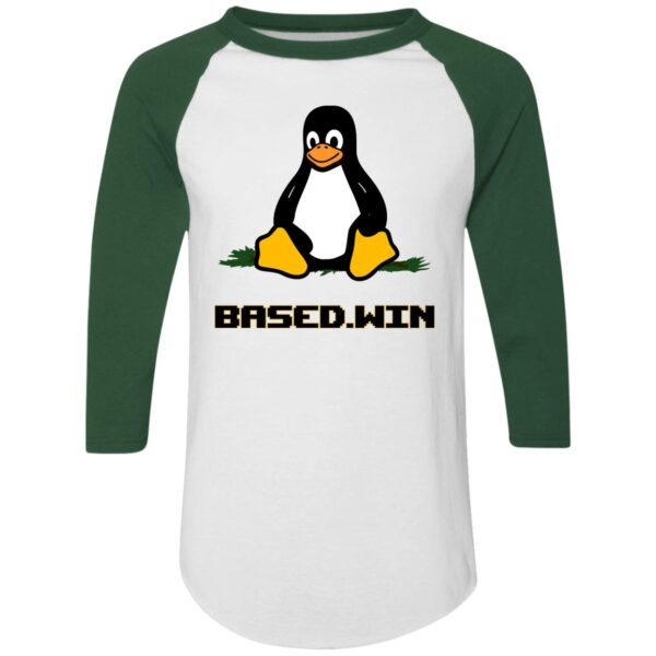 Based.win Tux Raglan Shirt - Image 12