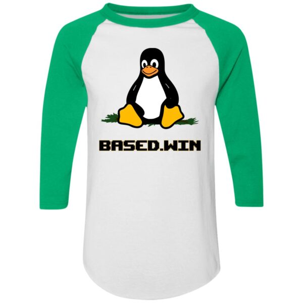 Based.win Tux Raglan Shirt - Image 13