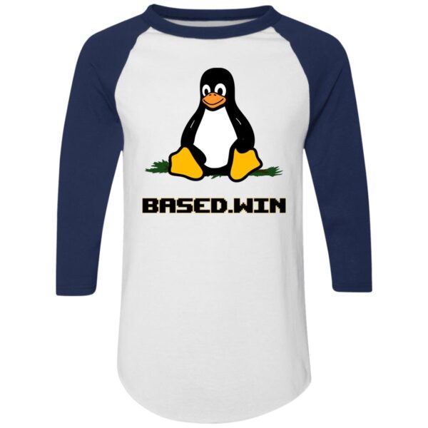 Based.win Tux Raglan Shirt - Image 14