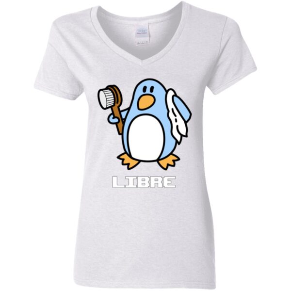 Libre Ladies' 5.3 oz. V-Neck T-Shirt