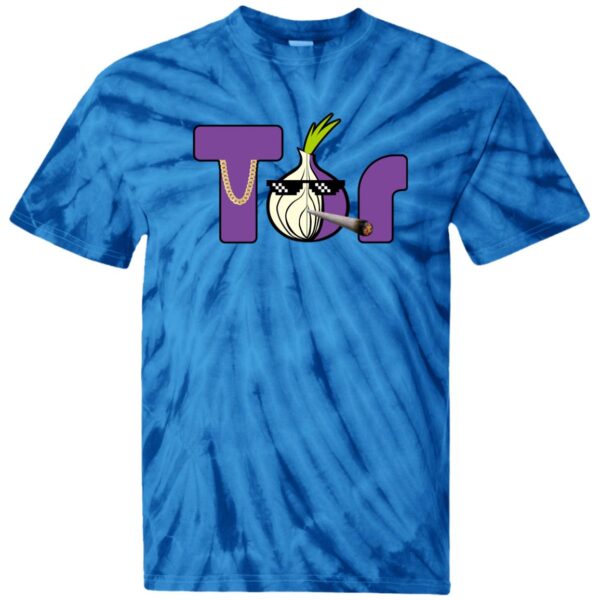 Tor 100% Cotton Tie Dye T-Shirt - Image 3