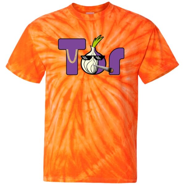 Tor 100% Cotton Tie Dye T-Shirt - Image 4