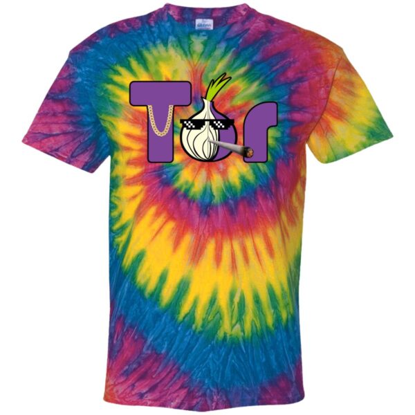 Tor 100% Cotton Tie Dye T-Shirt - Image 6