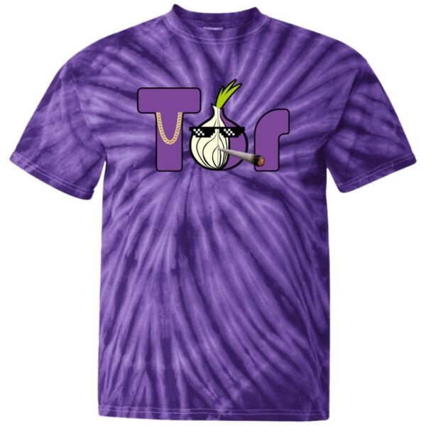 Tor 100% Cotton Tie Dye T-Shirt - Image 5